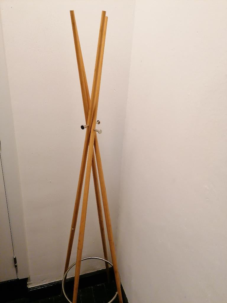 Vintage staankapstok, Huis en Inrichting, Woonaccessoires | Kapstokken, Ophalen, Gebruikt, Hout, Staande kapstok