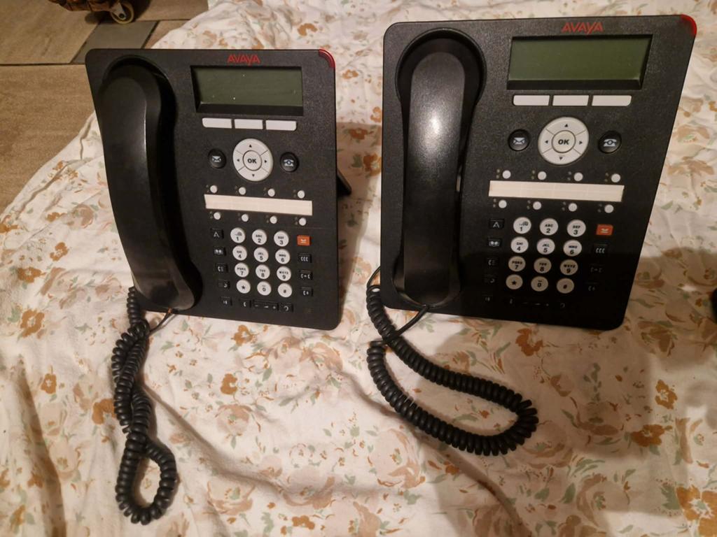 Lot 2 téléphones Avaya 1608-I IP Bon état 66 € Ransart, Telecommunicatie, Ophalen, Zo goed als nieuw, Telefoon