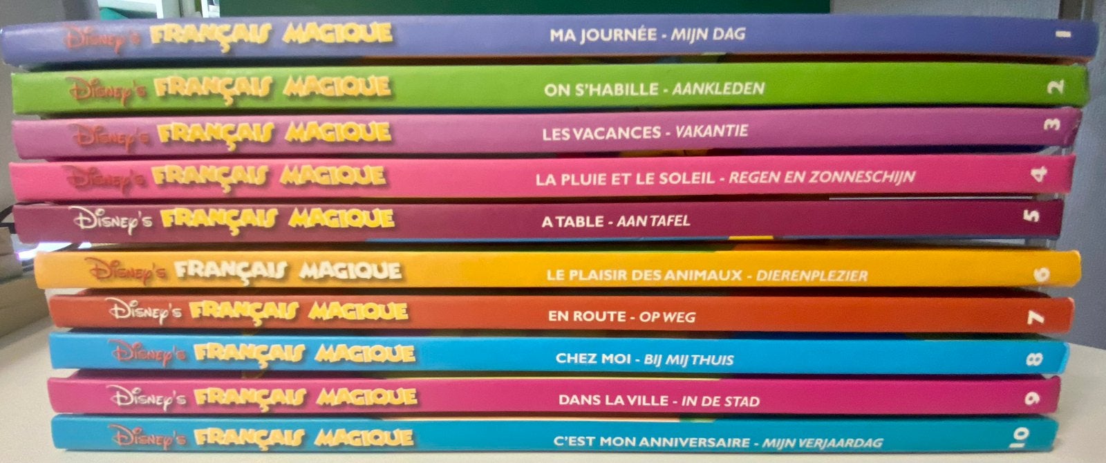 Frans leren met Disney vrienden, Boeken, Ophalen, Gelezen