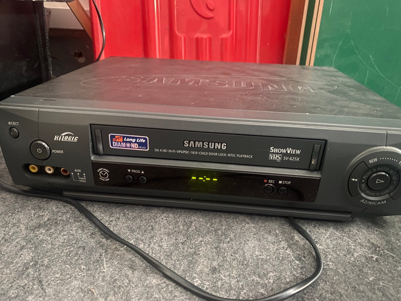 Enregistreur vidéo Samsung SV265X/AMF, TV, Hi-fi & Vidéo, Enlèvement ou Envoi, Utilisé, Lecteur ou enregistreur VHS