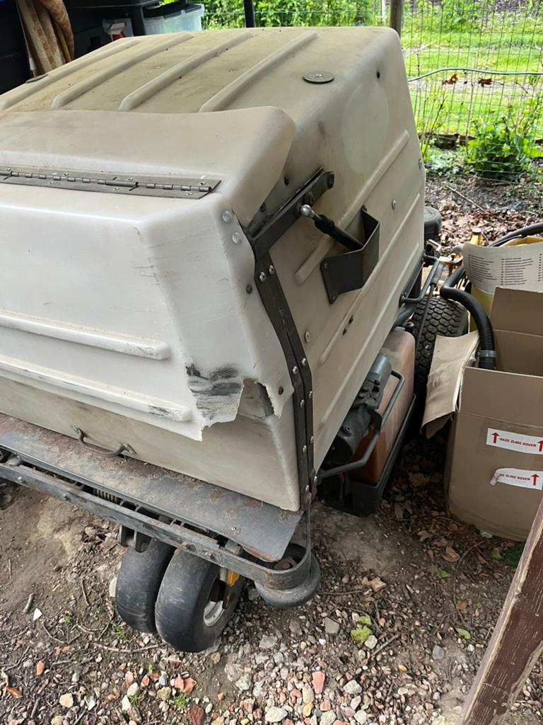 Walker met hooglos, Ophalen, Gebruikt, Opvangbak, 90 tot 120 cm