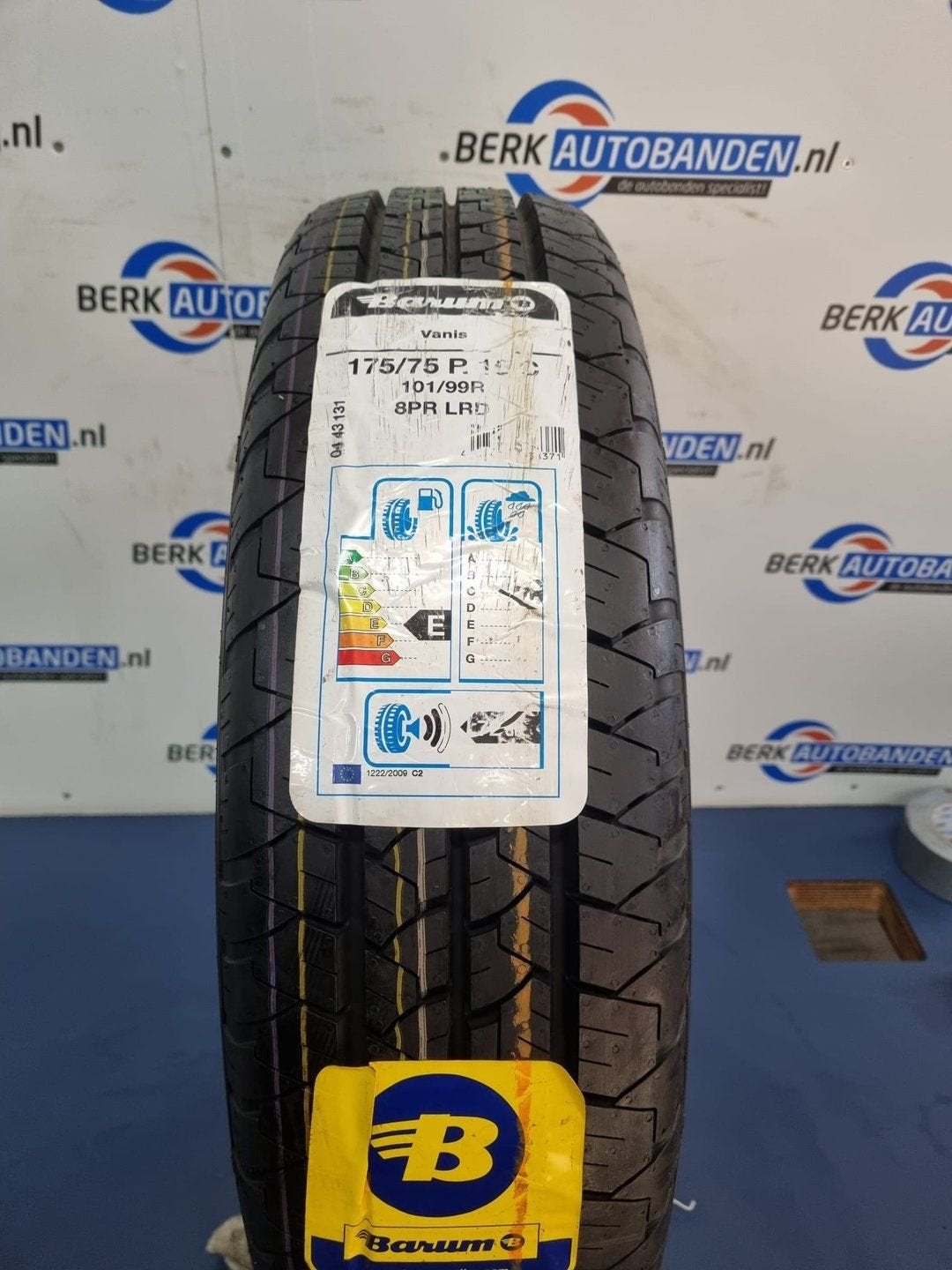 2x Barum Vanis (DEMO) 175/75 R16C 101/99R 175/75/16C 1757516, 175 mm, -, Ophalen of Verzenden, Band(en)