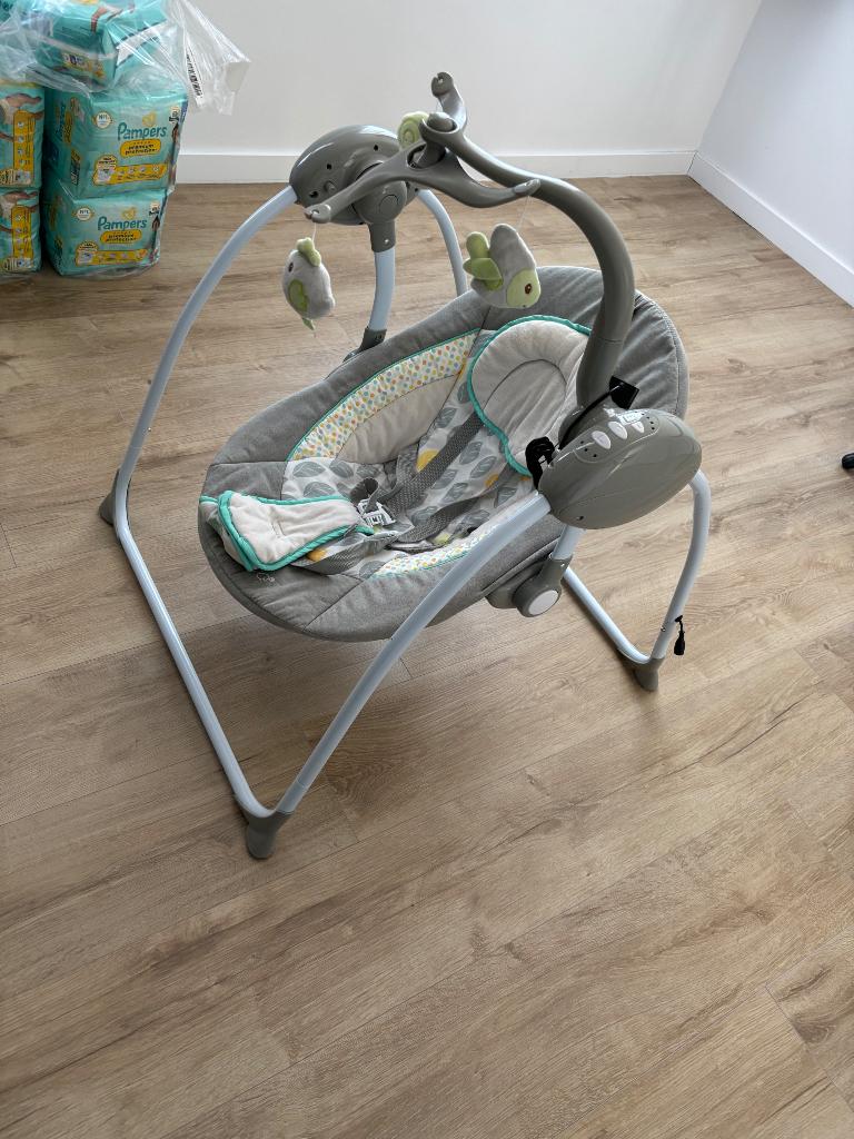 Babyswing, Kinderen en Baby's, Schommelstoel, Verstelbaar, Zo goed als nieuw, Ophalen