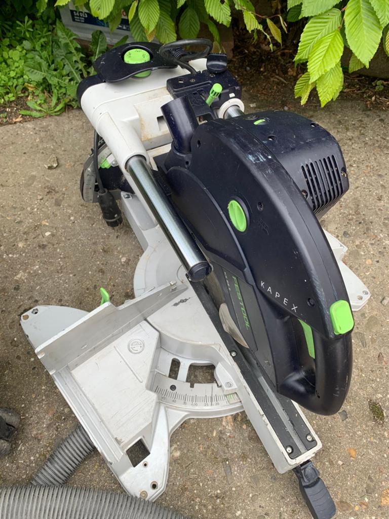 festool ks88e, Ophalen, Gebruikt