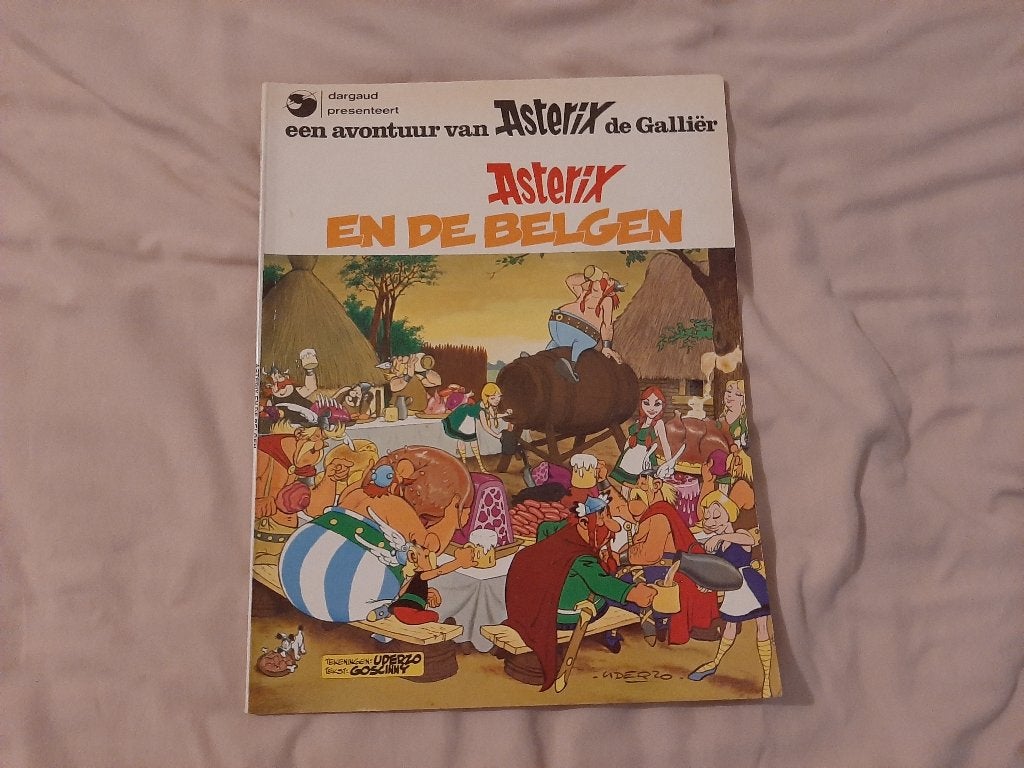 Asterix Strip Nr. 24 Asterix en de Belgen, Boeken, Ophalen of Verzenden
