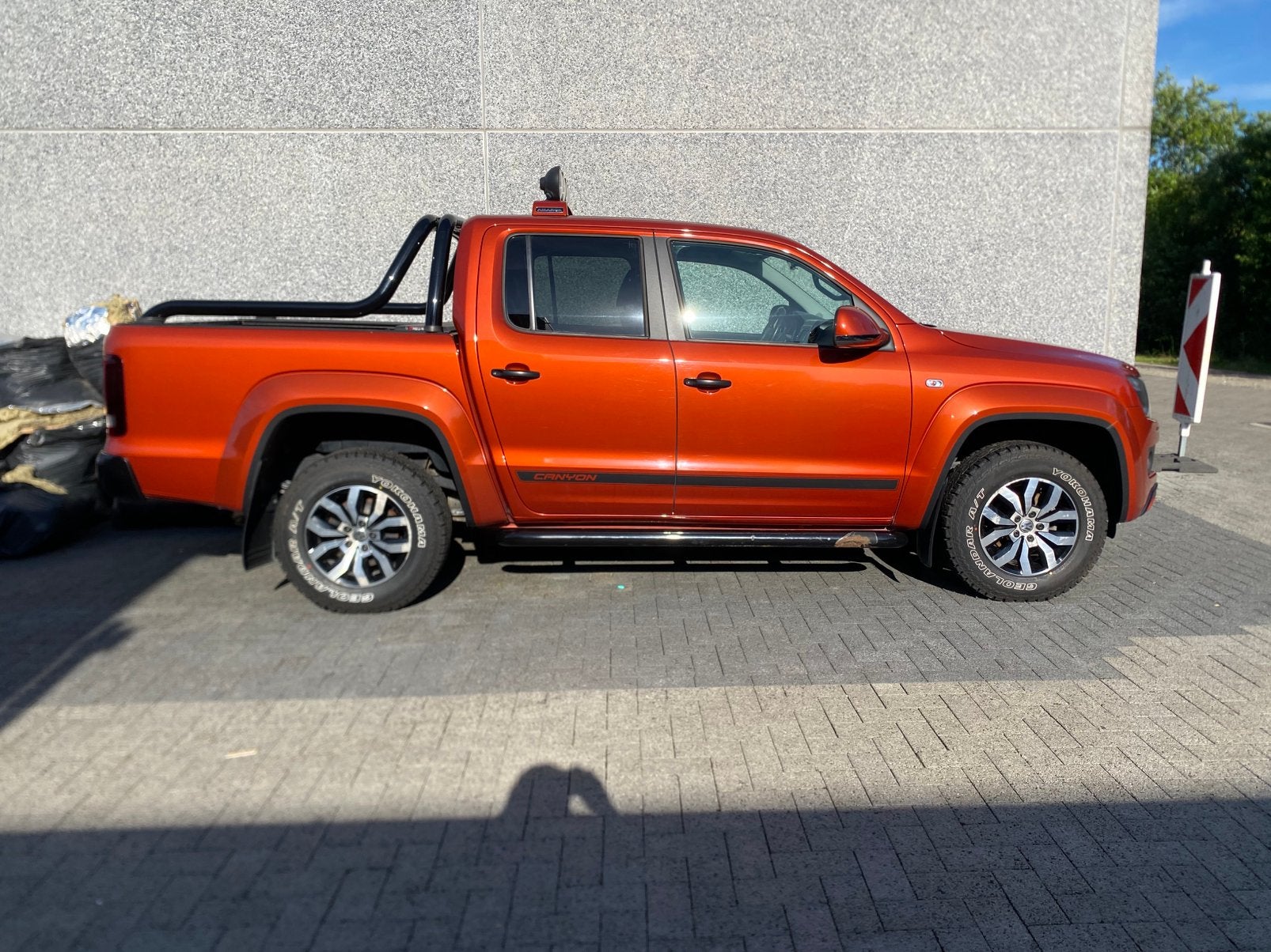Vw amarok canyon uitvoering 2.0TDI automaat 4x4, Auto's, Parkeersensor, Overige kleuren, Leder, Bedrijf