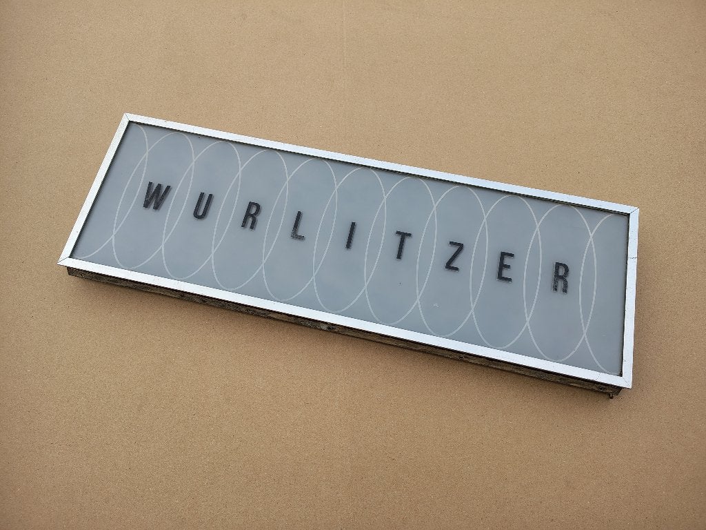 Front Paneel Wurlitzer 3000/ 3010 (1966) jukebox, Verzenden, Wurlitzer