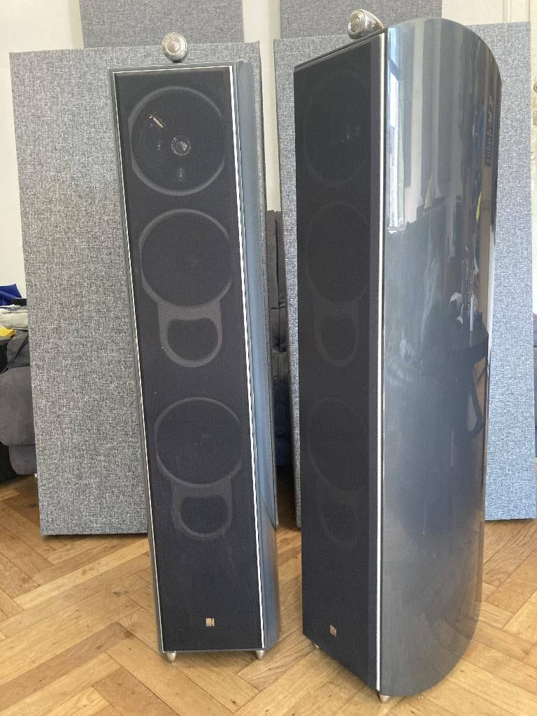 Kef XQ5 Vloerstaande luidsprekers, Audio, Tv en Foto, Luidsprekerboxen, Zo goed als nieuw, 120 watt of meer, Front, Rear of Stereo speakers