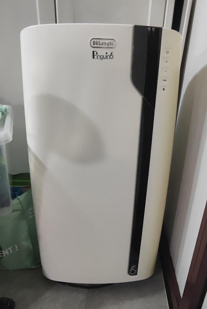 De'Longhi Pinguino PAC EX100 Silent Mobiele Airco, Ophalen, Timer, Zo goed als nieuw, Koelen en Ontvochtigen