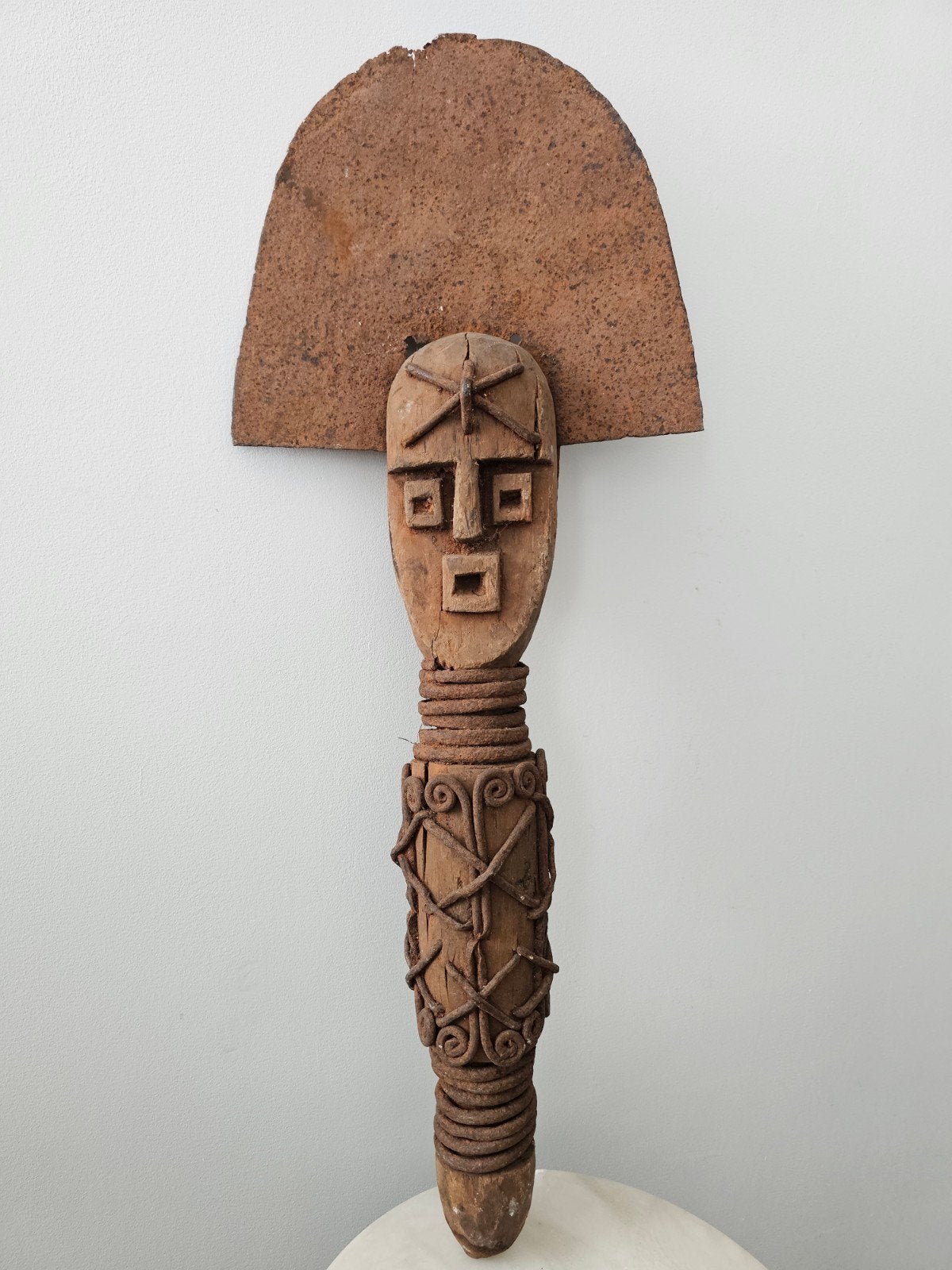 Ofo justice stick uit Nigeria. 75cm/30cm, Ophalen of Verzenden
