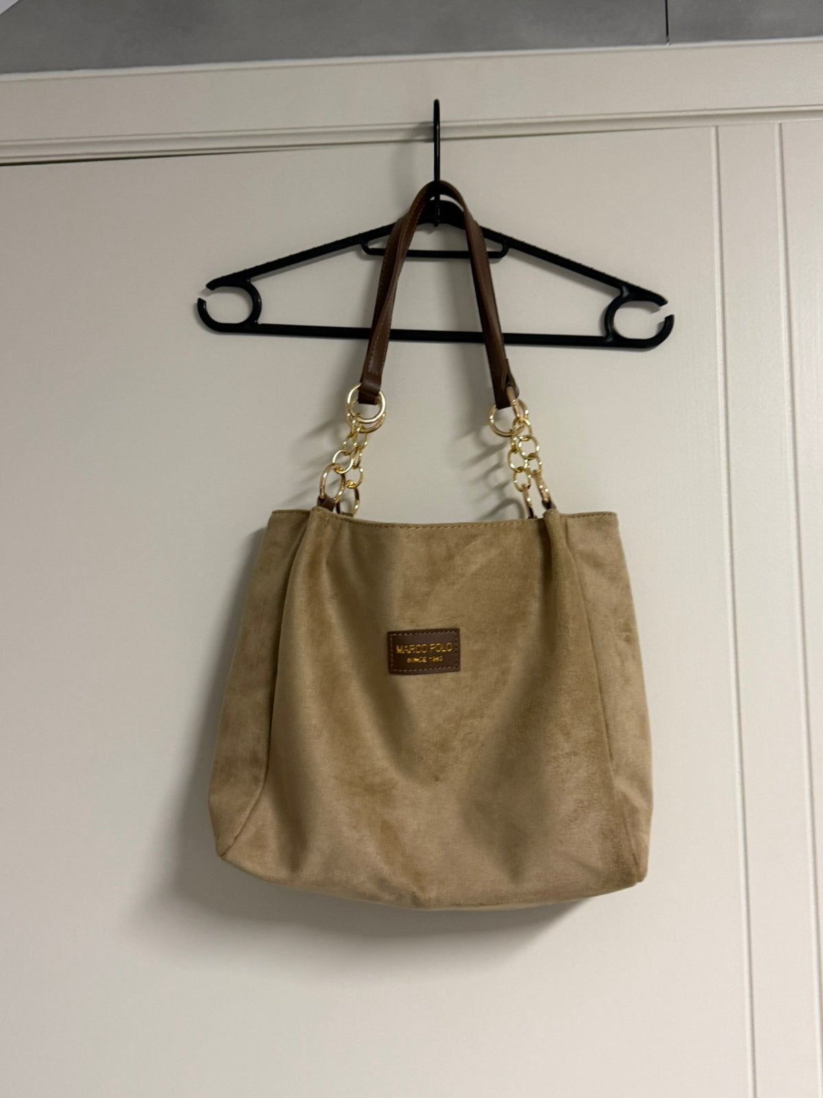 Nouveau sac à main en daim, Enlèvement, Neuf, Beige, Sac à main