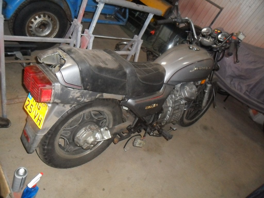 Honda GL 500 D Silverwing van 1982, winterproject, Motoren, Cardan-aandrijving, 2 cilinders, Gebruikt, Particulier