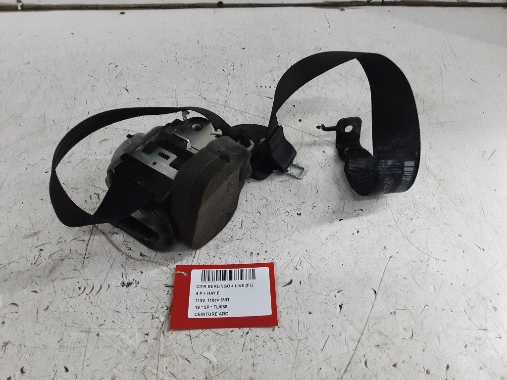 CEINTURE DE SECURITE ARRIERE GAUCHE Berlingo Multispace, Citroën, Kontakt-citroen@citroen.com, Utilisé, Citroën Deutschland GmbH