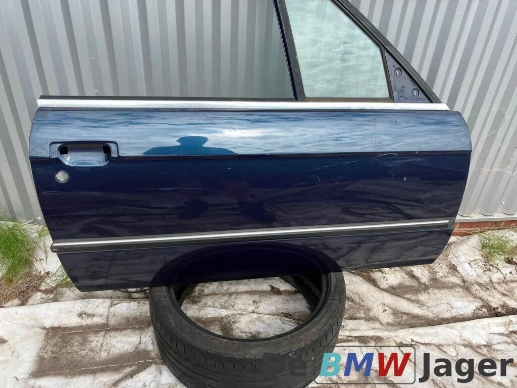 Portier rechtsvoor blauw BMW 3-serie Cabrio E30 41511959002, Gebruikt, Deur, Ophalen of Verzenden, BMW