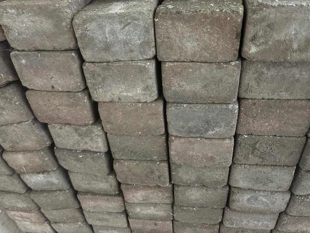 Gratis kasseien 10x10x5cm, Tuin en Terras, Tegels en Klinkers, Ophalen, Gebruikt
