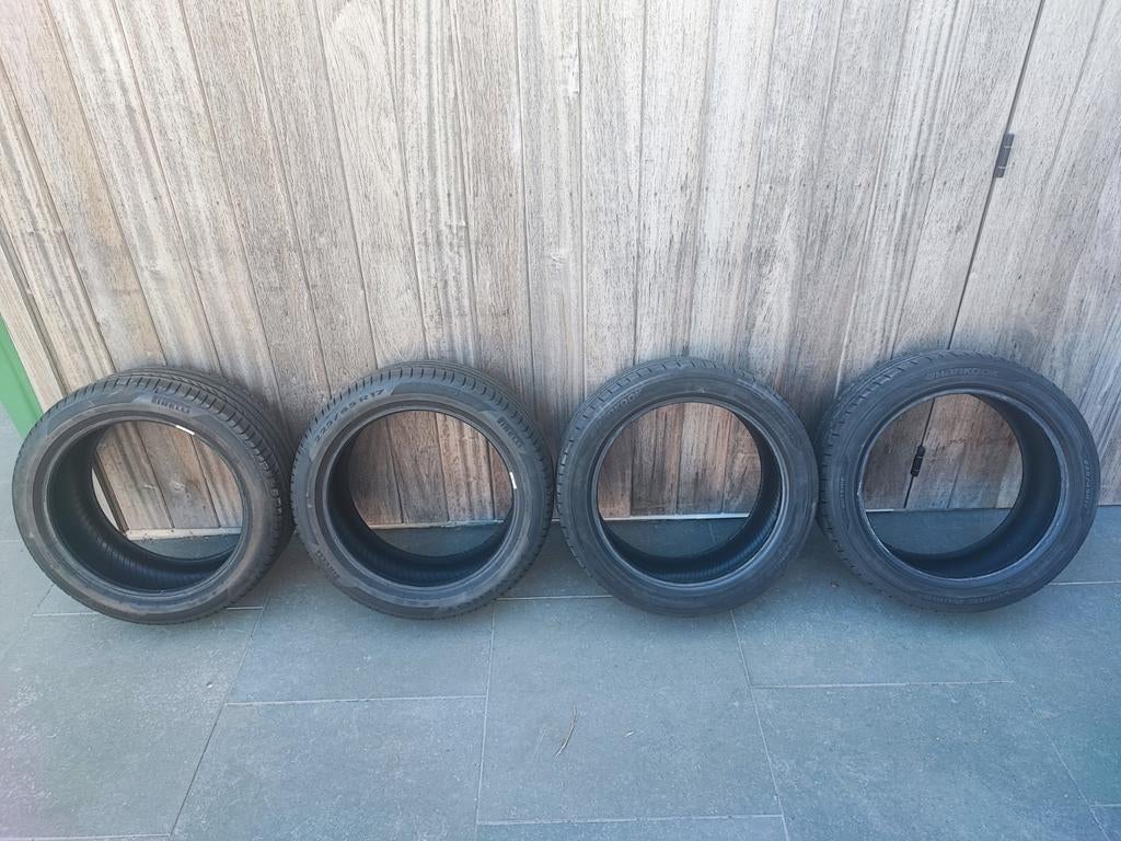 2x Pirelli Powergy 225/45R17 94Y & 2xHankook VentusPrime3, Ophalen, Gebruikt, 17 inch, Band(en)