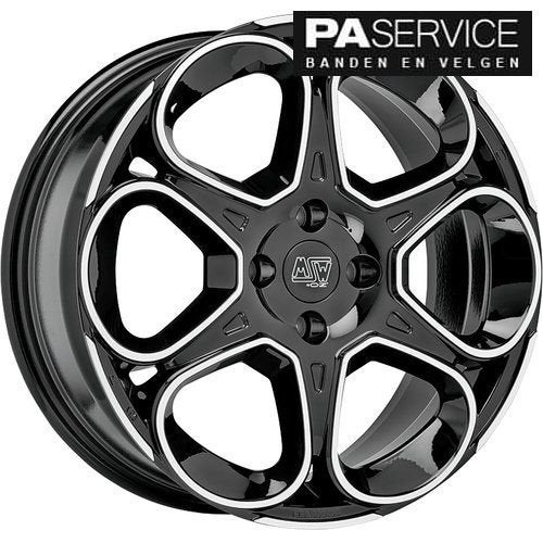 Nw 19 inch MSW FPBLack Alfa romeo Junior zomerset incl Hanko, 19 inch, Velg(en), -, -