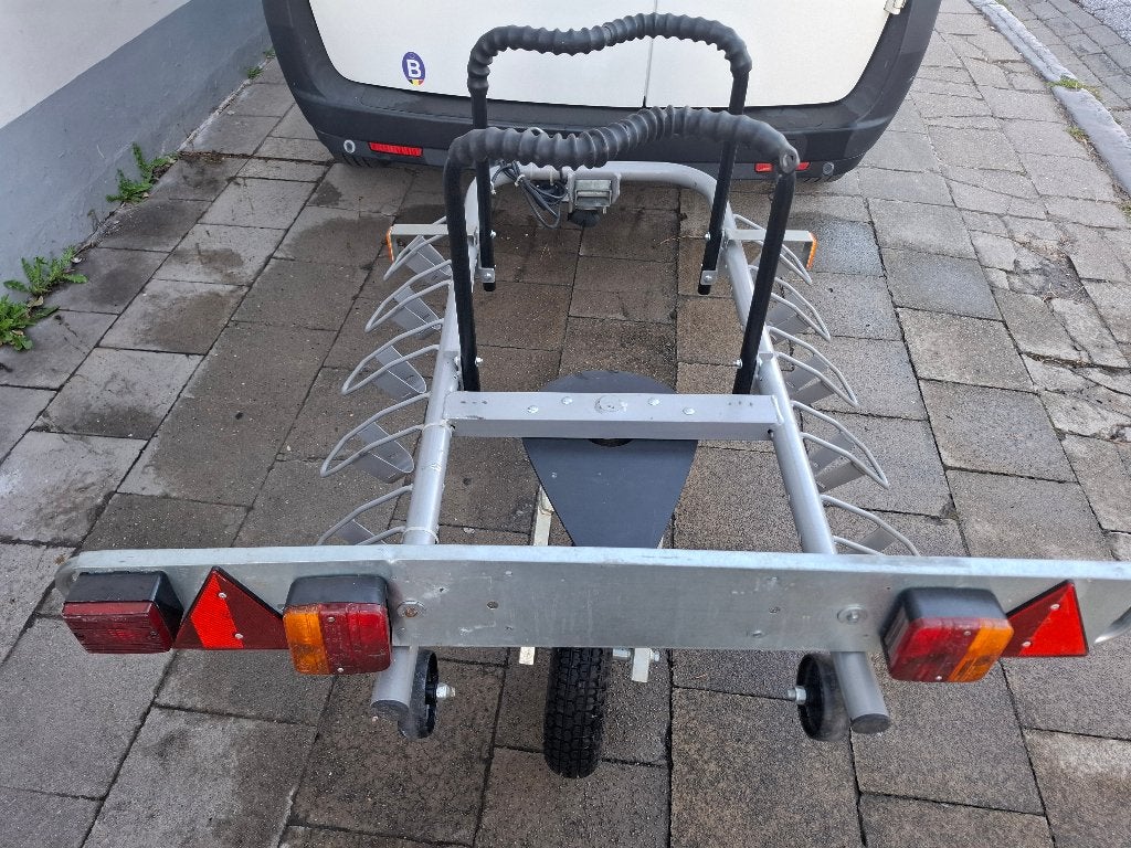 porte-vélo 5 vélo de marque mottez style petite remorque, Enlèvement, Comme neuf