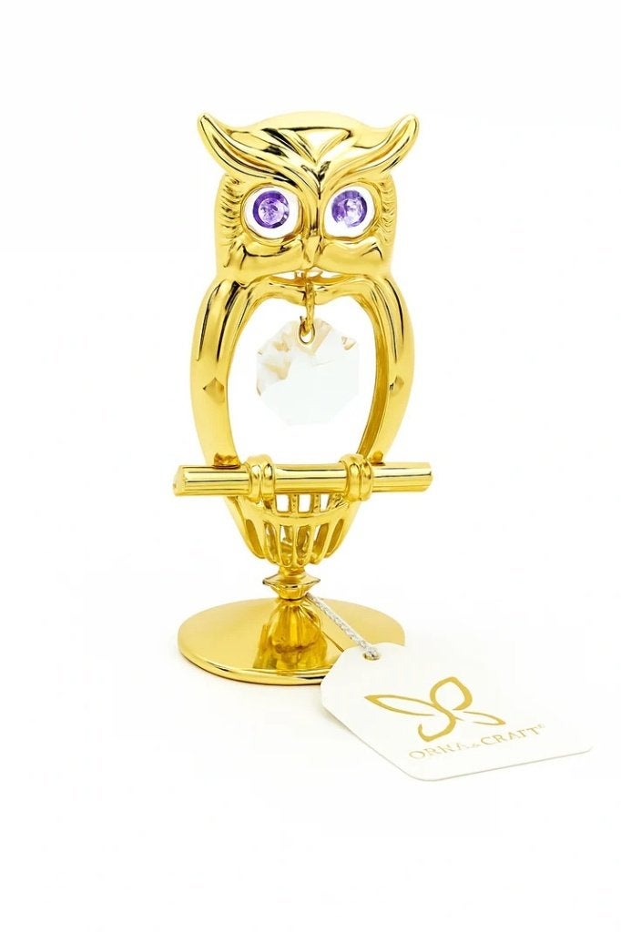 24K Vergulde Decoraties met Kristal €29,95 per stuk!, Verzamelen, Verzenden, Nieuw, Figuurtje