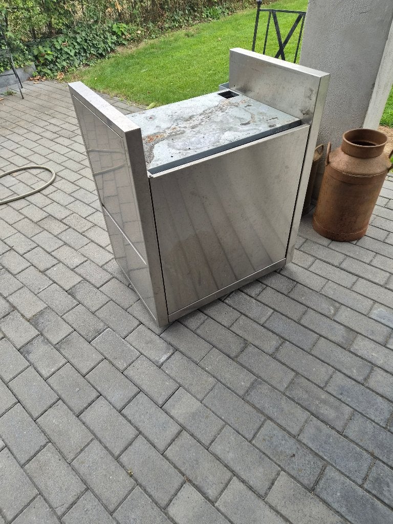 Roestvrijstalen grillplaatmeubilair, Ophalen, Gebruikt, Inox Meubilair