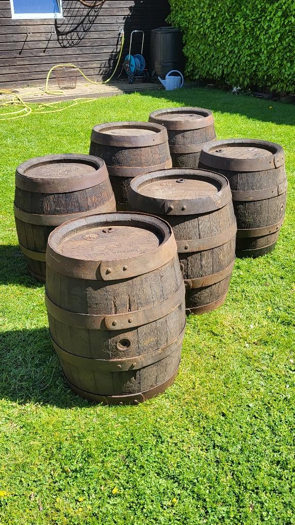 biervaten, brocante, industrieel, antiek, mancave, Ophalen