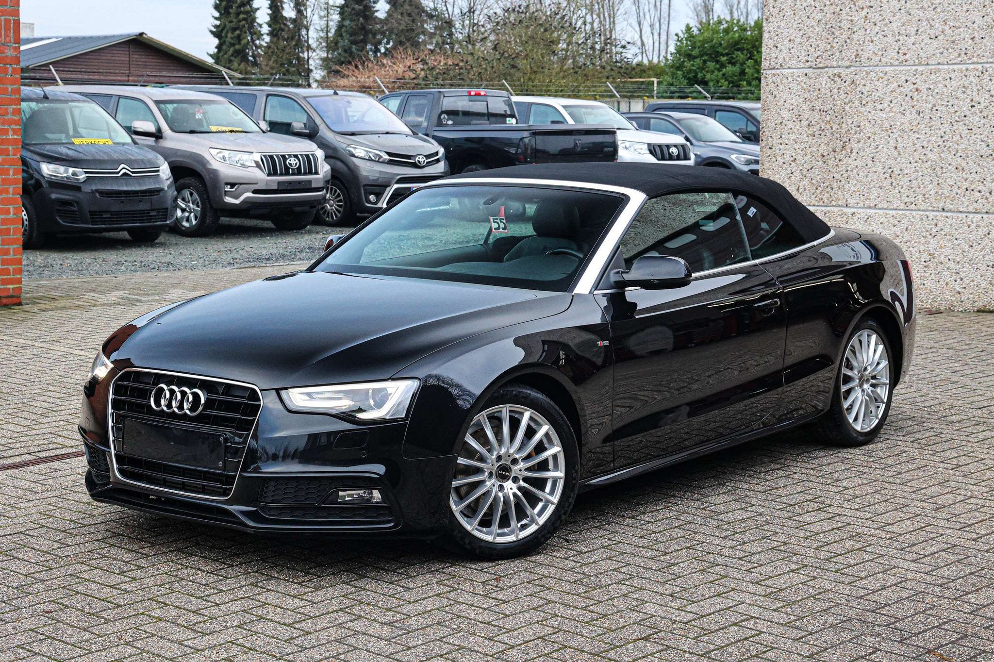 Audi A5 *S-LINE*LEDER*NAVI*TREKHAAK*ZETELVERWARMING*CABRIO, Autos, Audi, Cuir, Euro 5, Achat, Entreprise