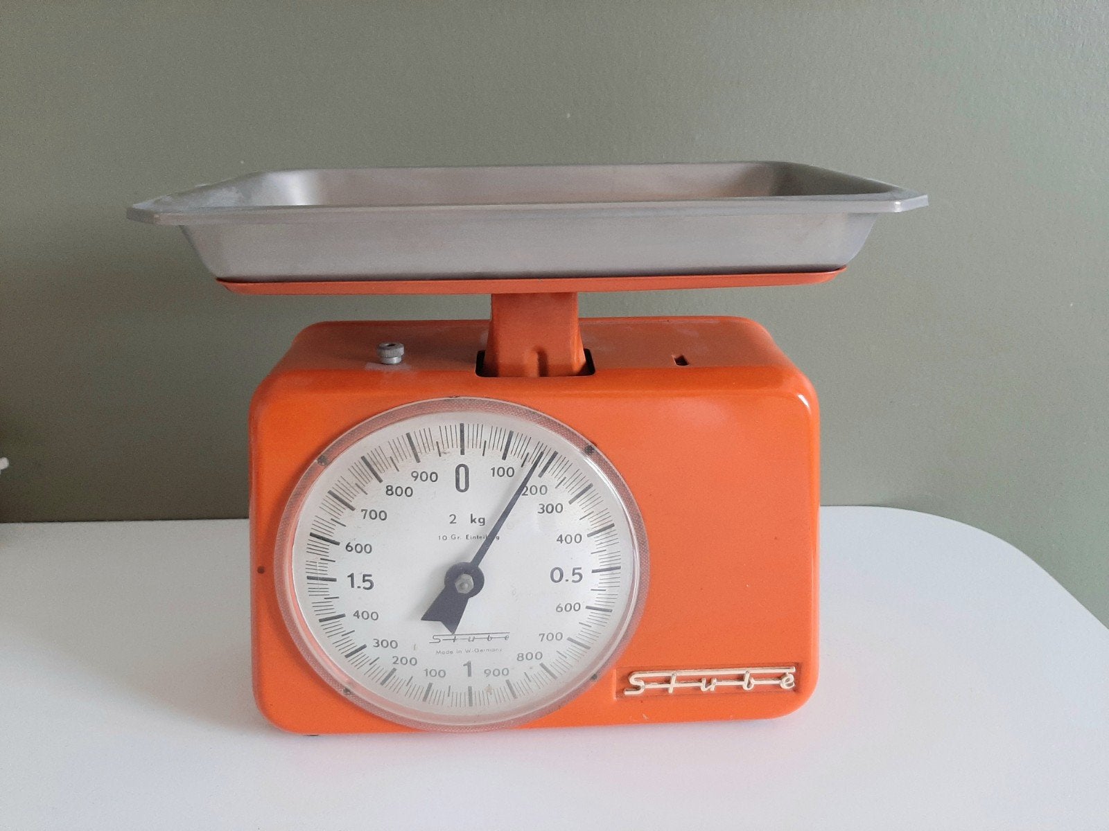 Belle balance STUBE vintage, Electroménager, Balances, Enlèvement