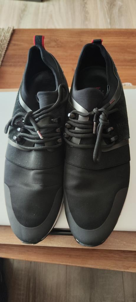 Hugo Boss 42 schoenen, Kleding | Heren, Schoenen, Zwart, Zo goed als nieuw, Sneakers, Hugo Boss