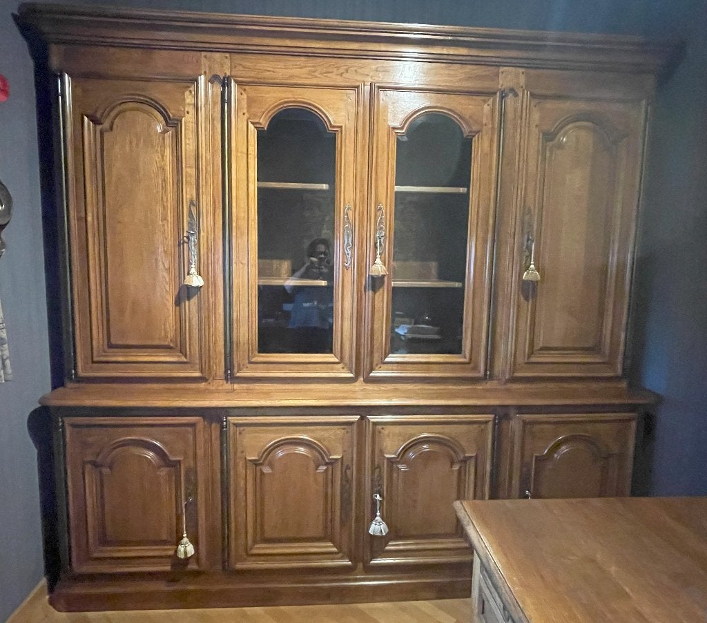 Armoire en chêne français massif, Enlèvement