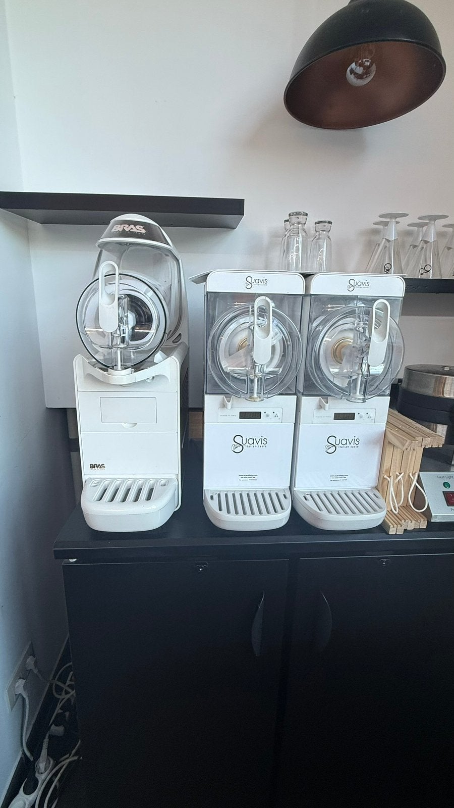 Machine creme a cafe/sorbet/granita, Enlèvement, Utilisé, Refroidissement et Congélation