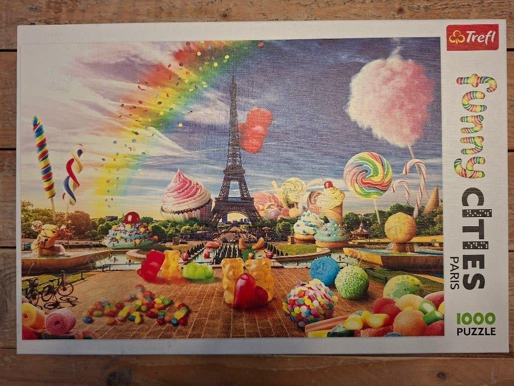 3 puzzels van 1000 stukjes, Ophalen, 500 t/m 1500 stukjes, Zo goed als nieuw, Legpuzzel