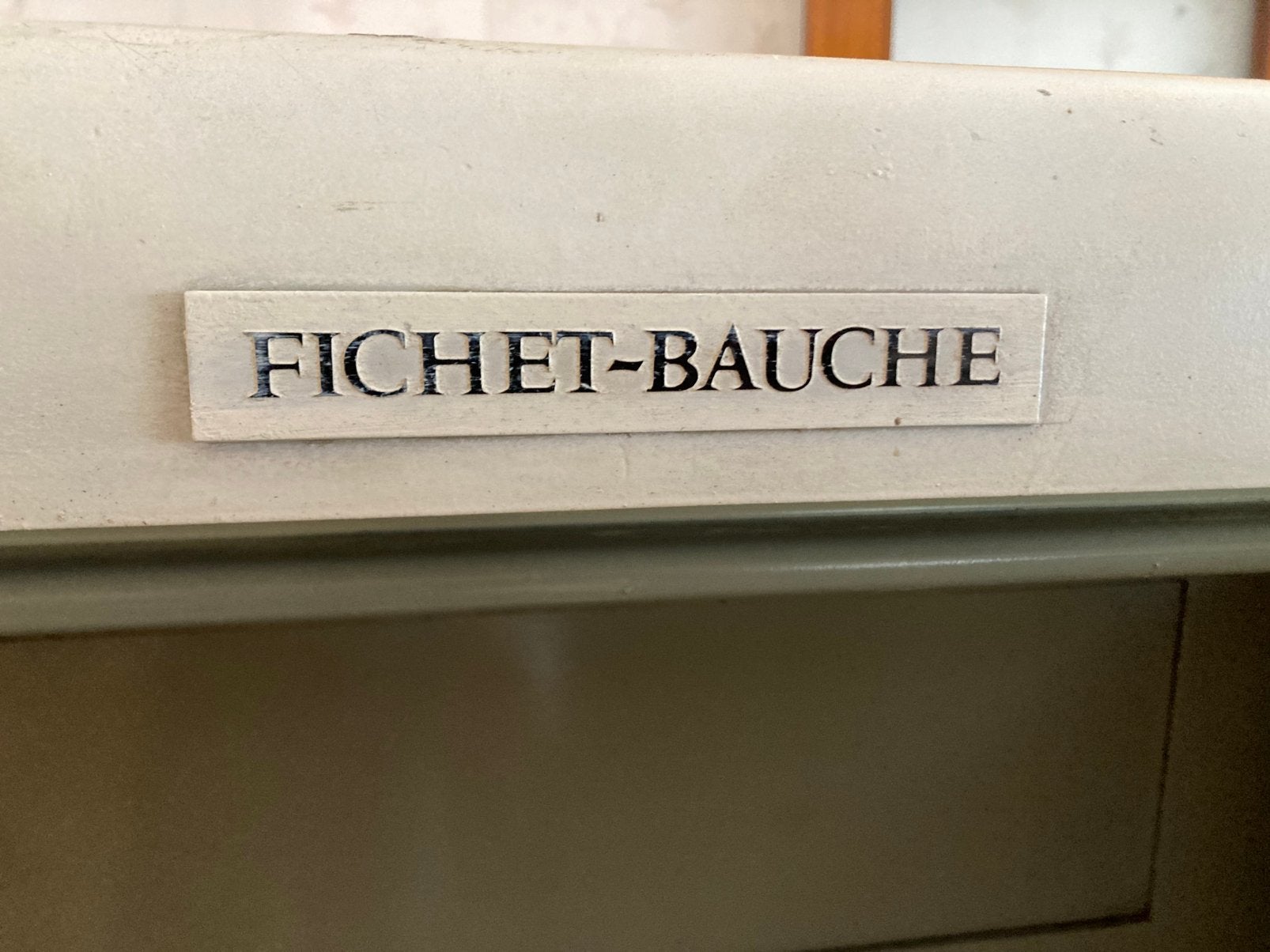 Brandkast/wapenkast Fichet-Bauche, Enlèvement, Utilisé, Coffre-fort
