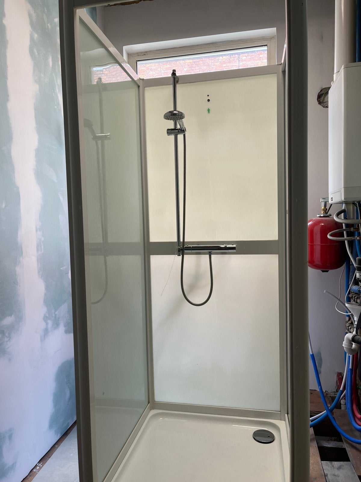 Douchecabine compleet 90x90, Huis en Inrichting, Ophalen, Gebruikt