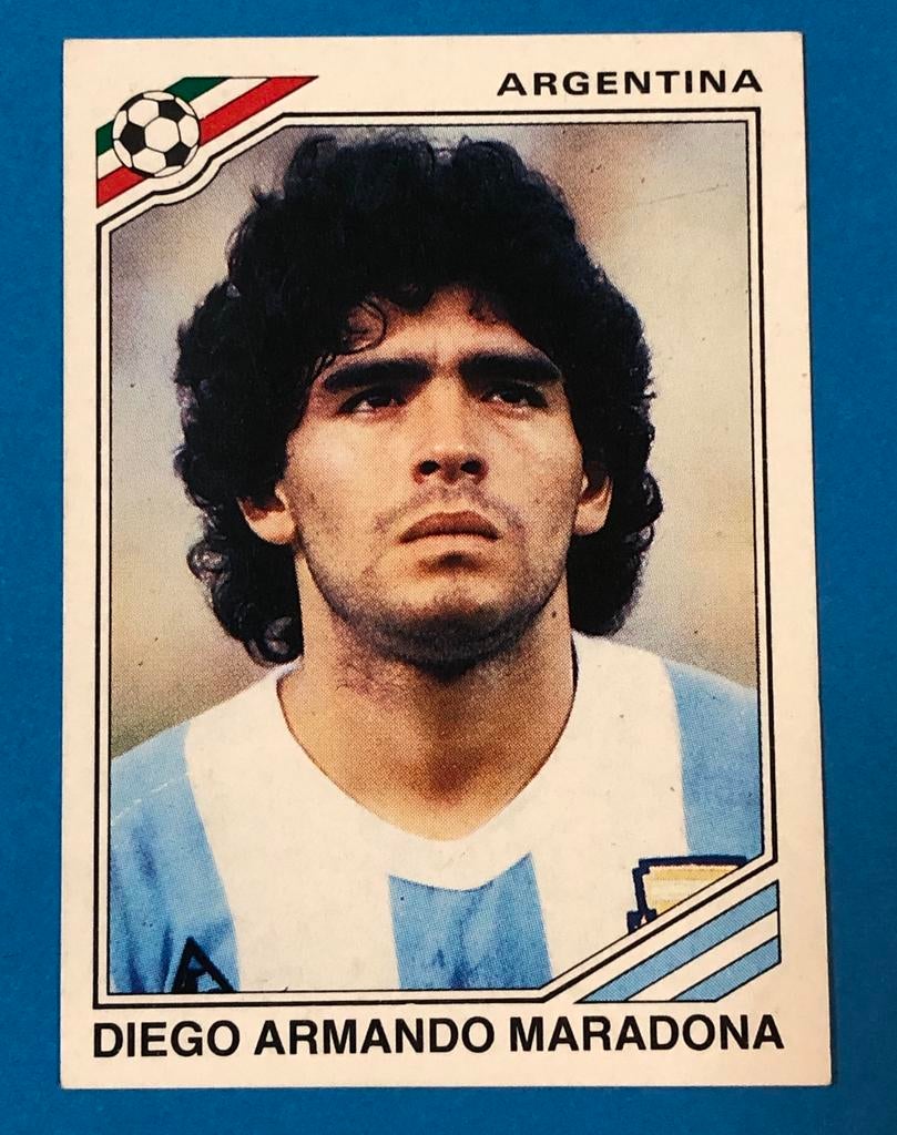 Panini Wereldkampioenschap Mexico 86 Diego Maradona # 84, Verzenden, Nieuw, Sticker