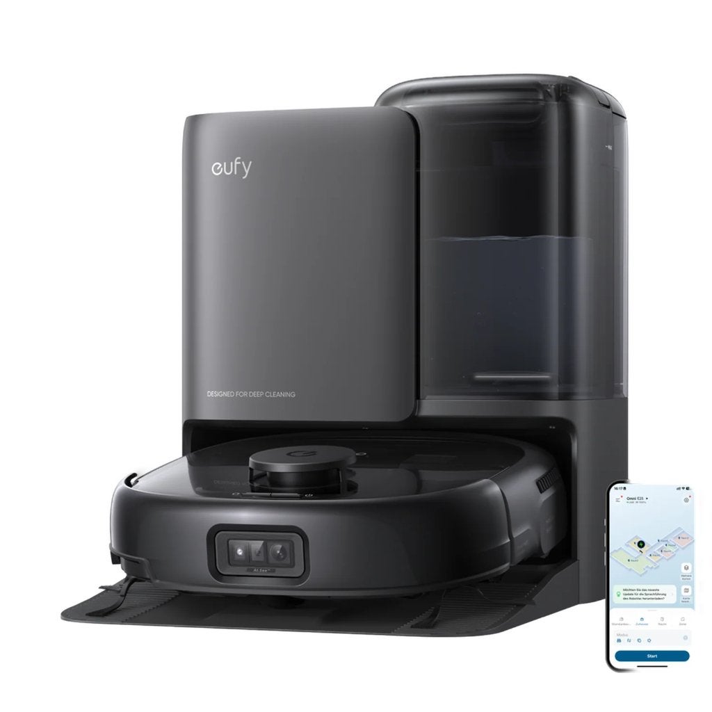 Robot aspirateur eufy Omni E25, Electroménager, Enlèvement, Utilisé, Aspirateur robot, Navigation intelligente