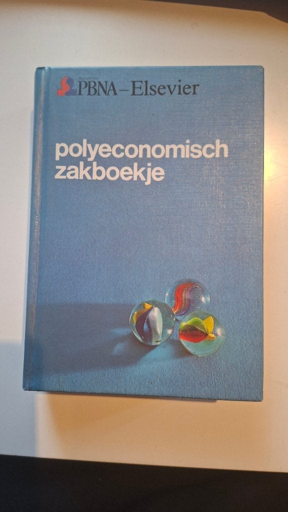 Polyeconomisch zakboekje / Poly Economisch zakboekje, Ophalen of Verzenden, Zo goed als nieuw, Hoger Onderwijs, Prof. A.J. van 'T Klooster