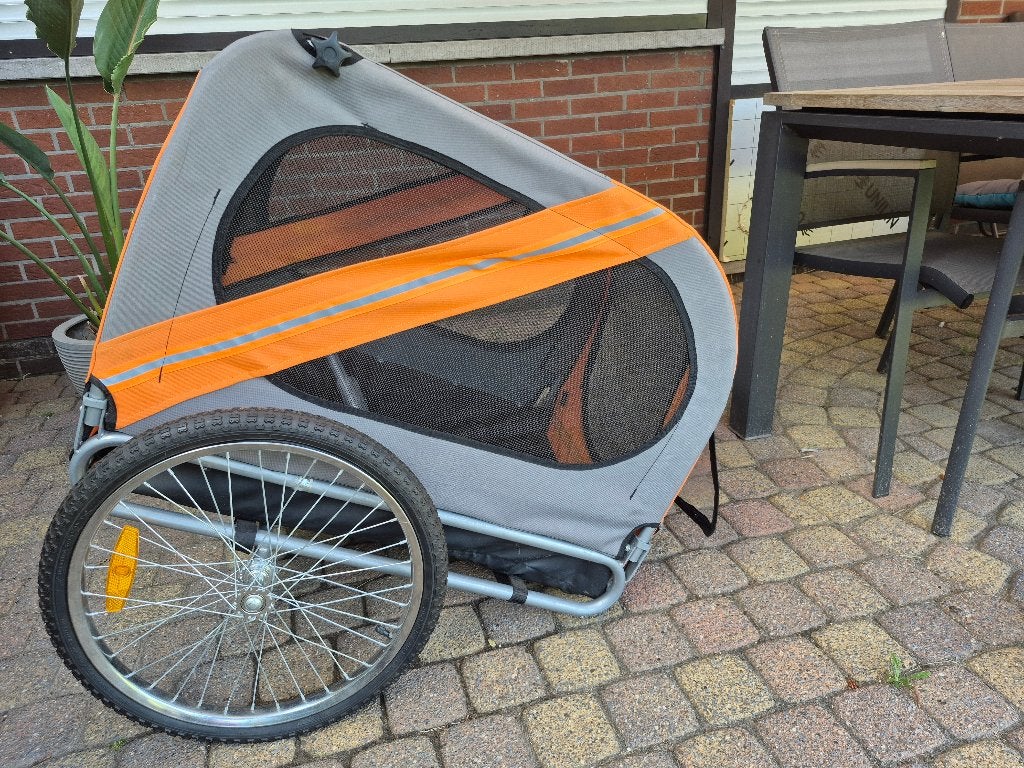 Hondenfietskar, Ophalen, Zo goed als nieuw, Hondenfietskar