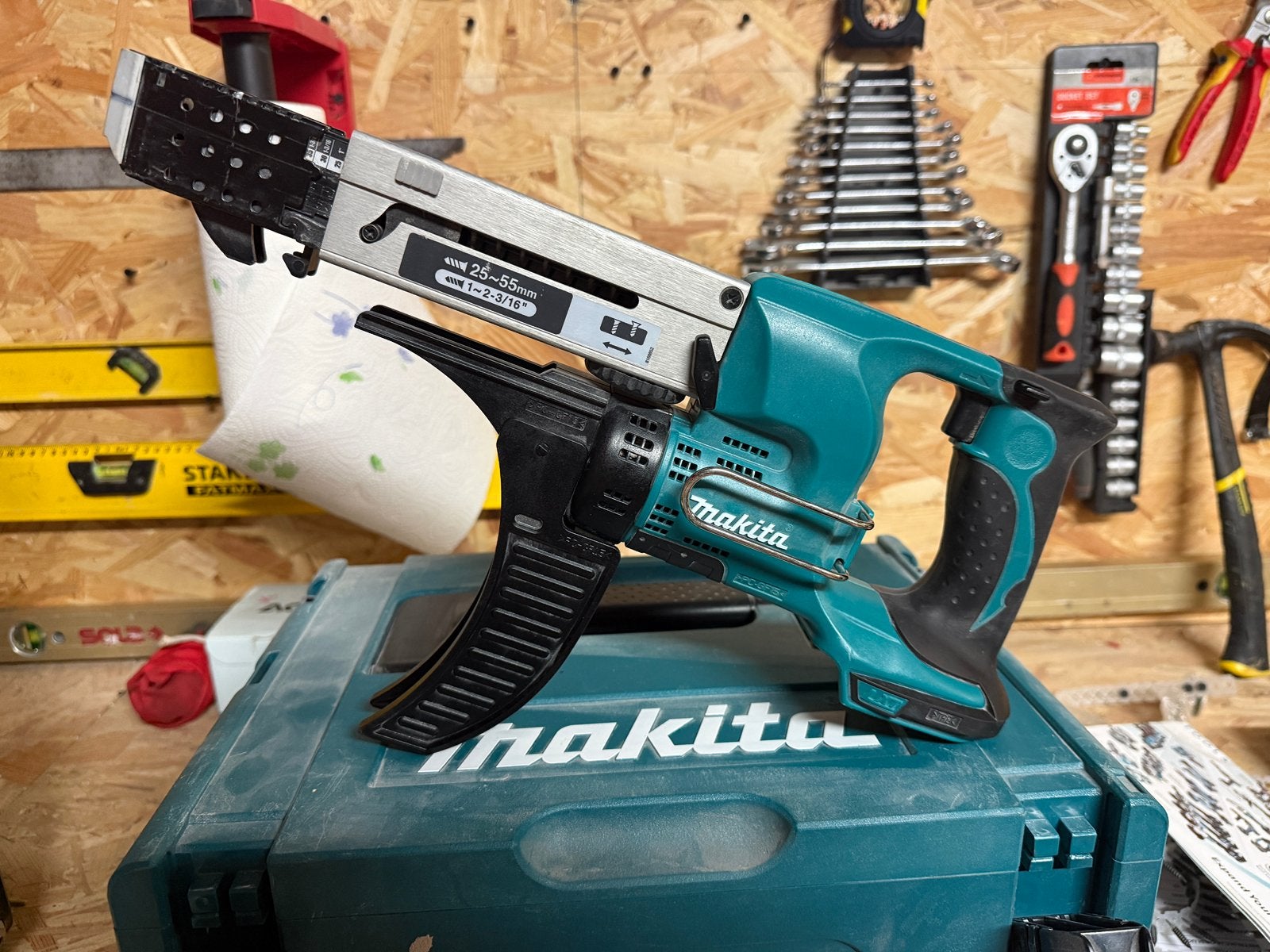 Makita DFR550 schroefautomaat, Ophalen, Zo goed als nieuw