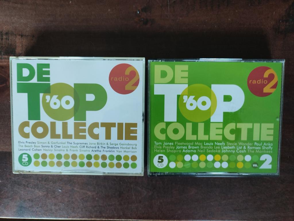 2x 5CDbox : DE TOPCOLLECTIE '60  Vol. 1 en 2  (RADIO 2), Ophalen of Verzenden, Zo goed als nieuw