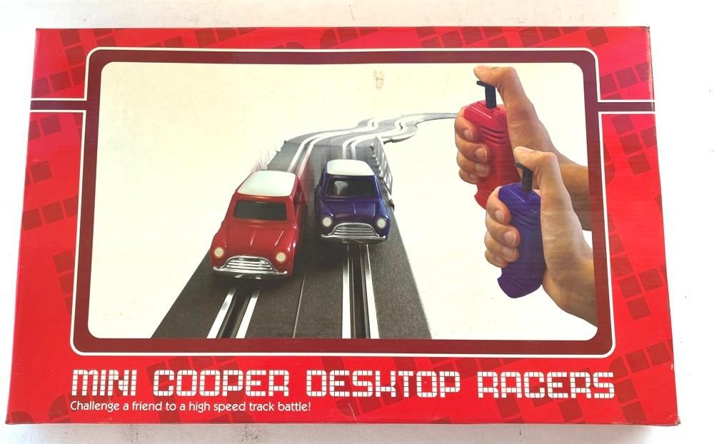 Racebaan MINI desktop racers nieuw in doos., Enlèvement ou Envoi, Neuf, Autre propulsion, Circuit