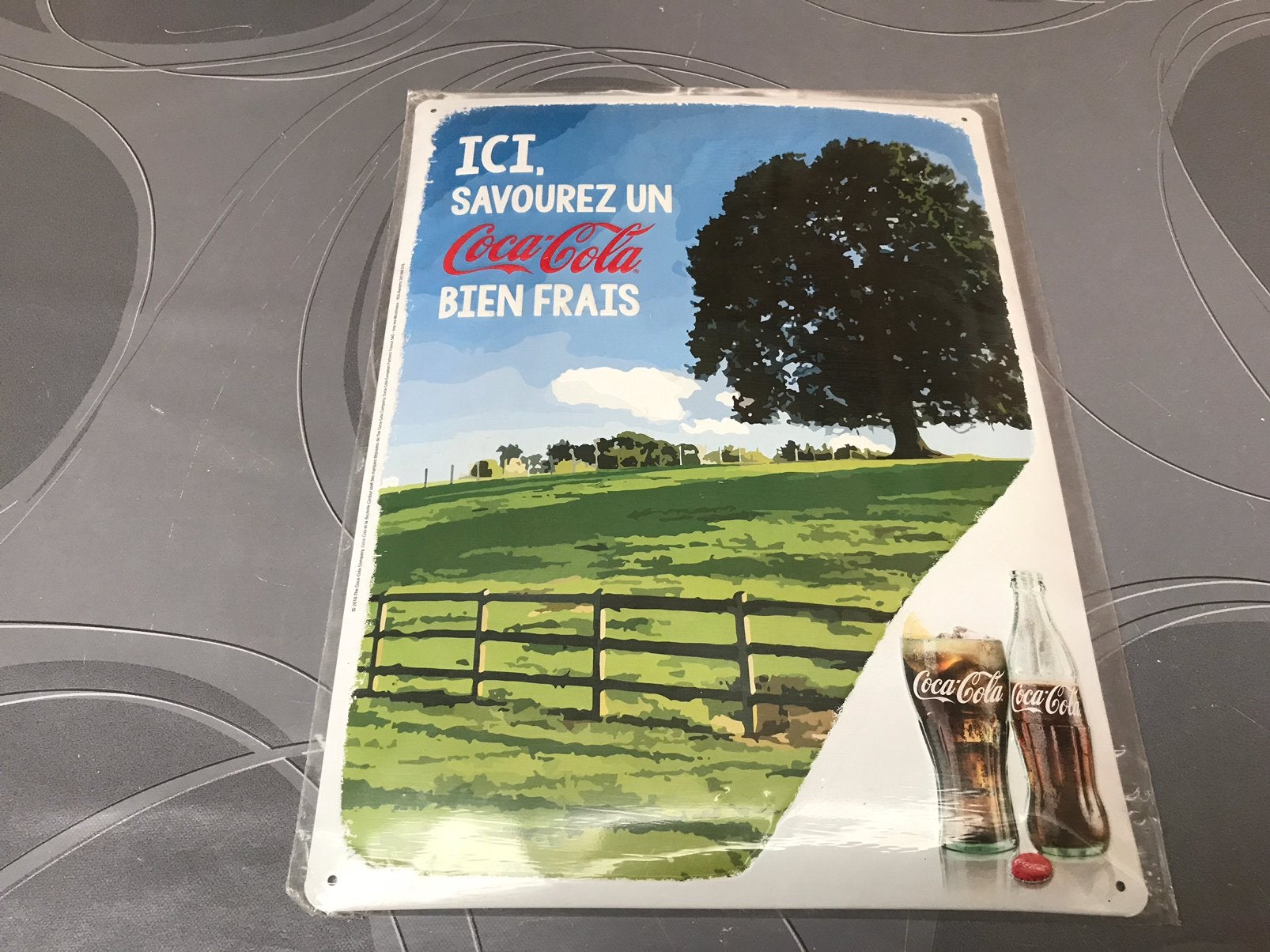 Panneau d'affichage en métal Coca-Cola, Enlèvement ou Envoi, Neuf, Panneau publicitaire