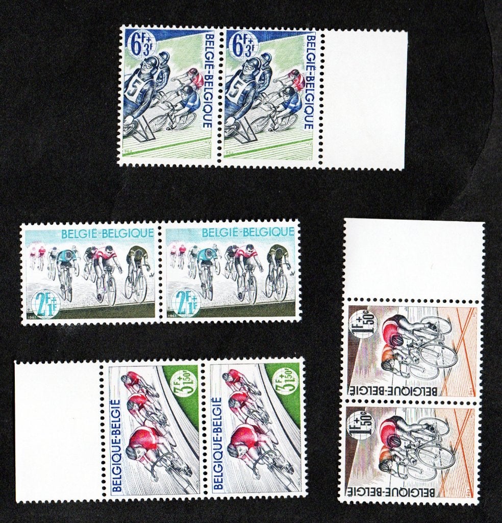 Belgique série de timbres No 1255/58 en neufs xx, Enlèvement ou Envoi, Non oblitéré, Neuf