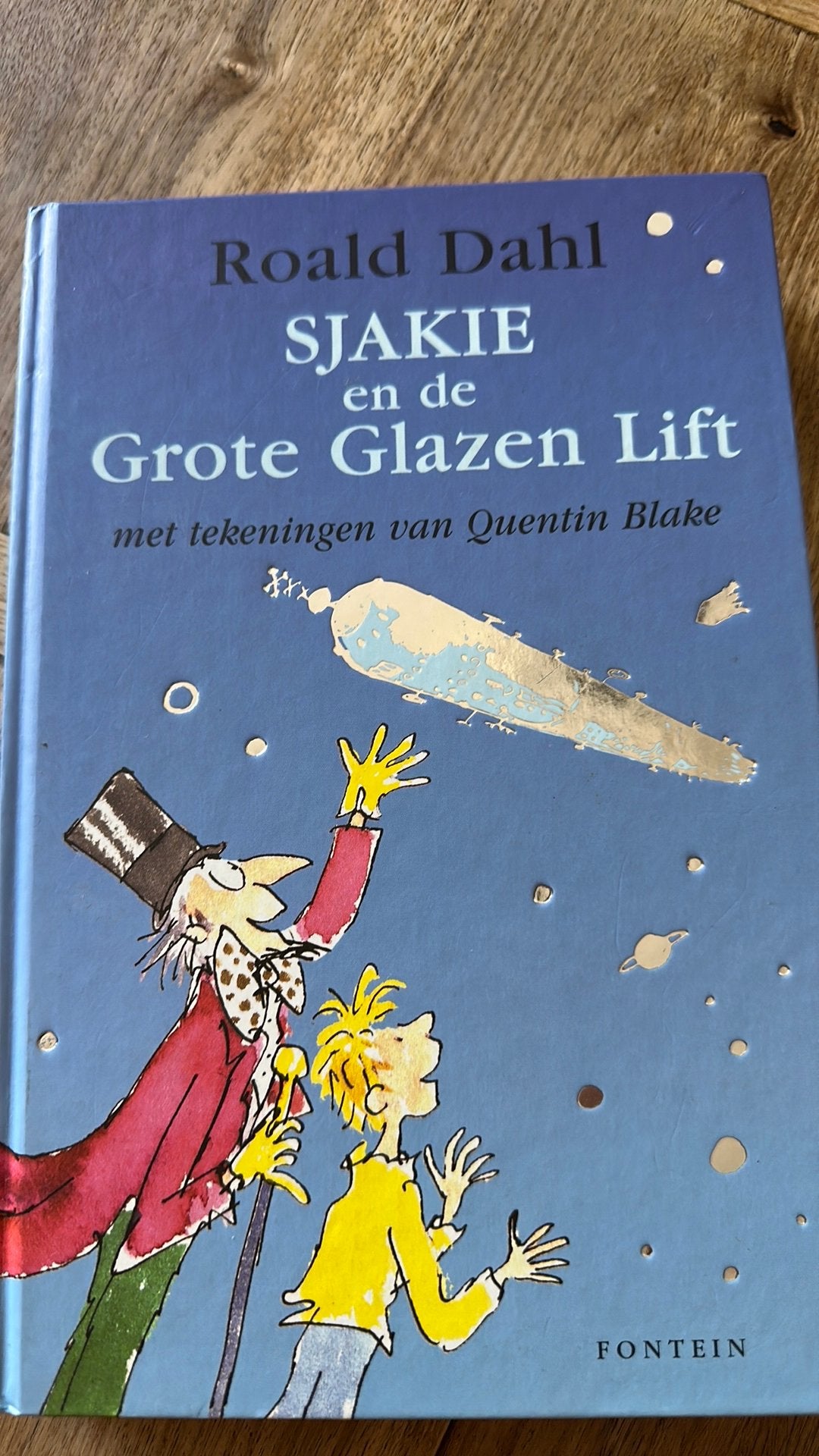 Roald  Dahl - Sjakie en de grote glazen lift, Boeken, Ophalen of Verzenden, Zo goed als nieuw
