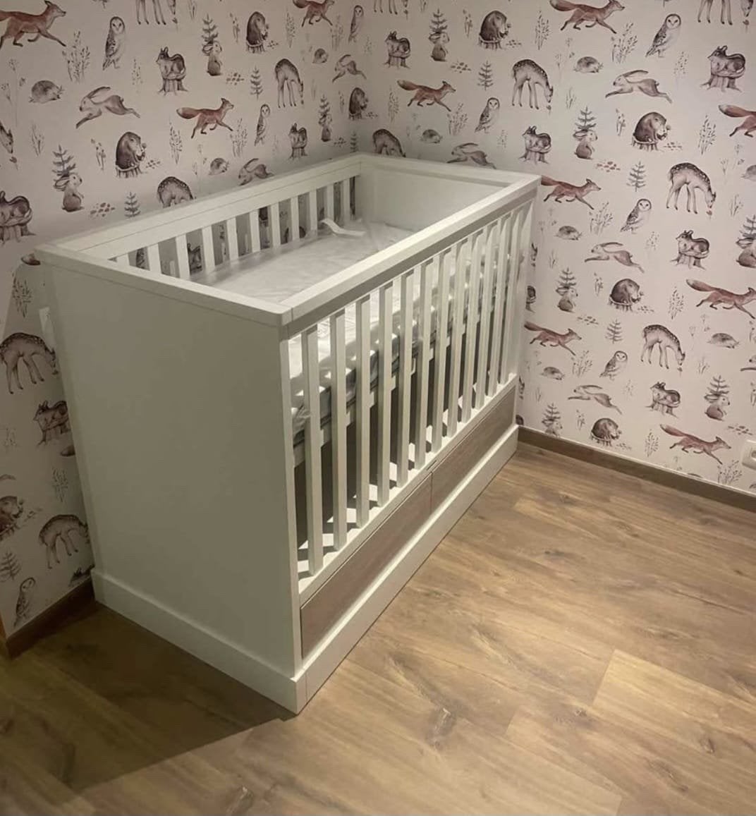 Ledikant / babybed Kidsmill Newport, Kinderen en Baby's, Ophalen of Verzenden, Ledikant
