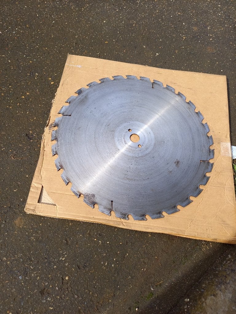 industrieel widia zaagblad: doormeter 490mm, Ophalen