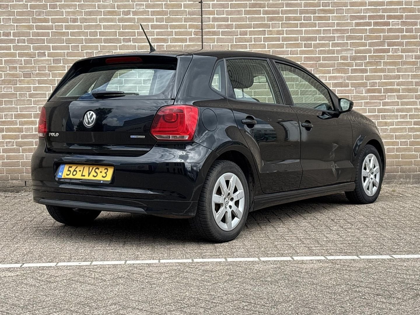 Volkswagen Polo 1.2 TDI BlueMotion Comfortline, Auto's, Zwart, Bedrijf, Stadsauto, Polo