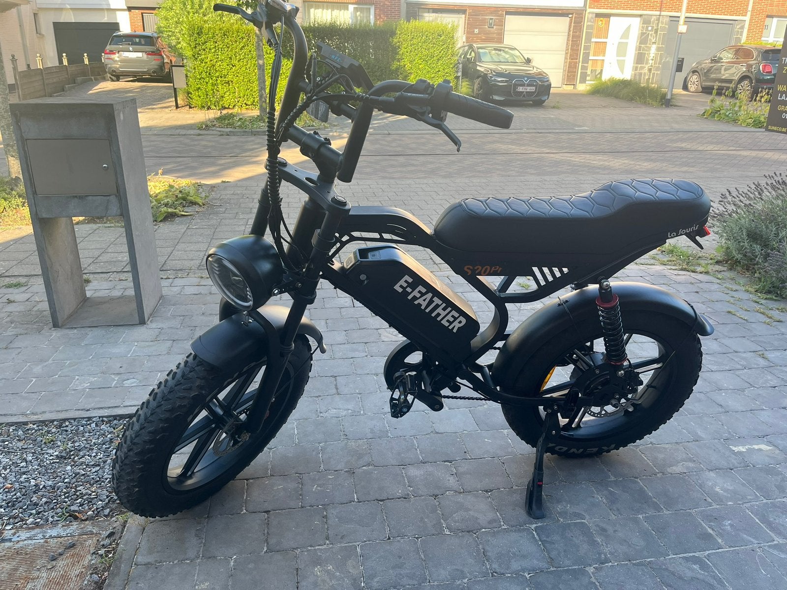 Fatbike La Souris E-Father S20 Pro Black Special Edition, Ophalen, Gebruikt, 50 km per accu of meer, Overige merken