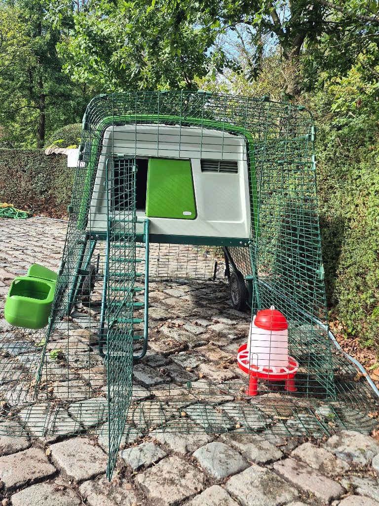 Te koop kippenhok Omlet voor 6 kippen., Ophalen, Gebruikt, Kippenhok of Kippenren