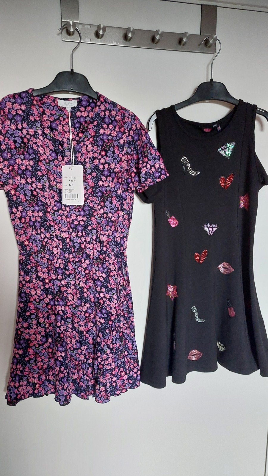 kleedjes meisje maat 146, Enfants & Bébés, Robe ou Jupe, Enlèvement ou Envoi, Comme neuf, Bel & Bo