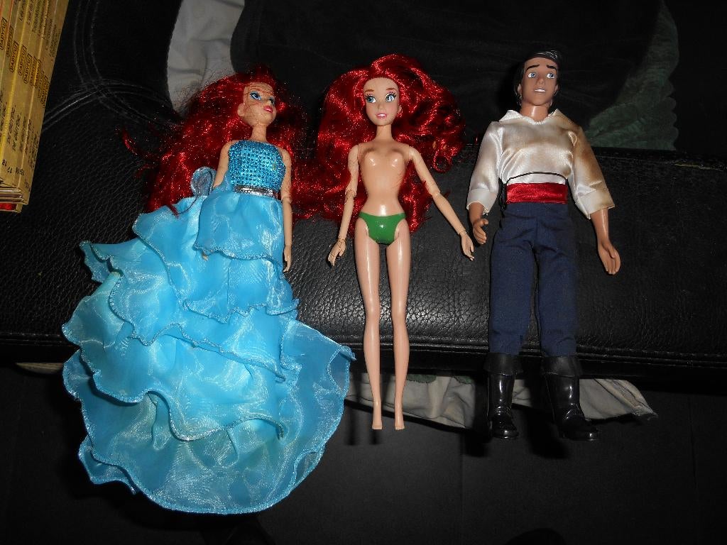 Lot de 3 figurine Barbie, Ophalen of Verzenden, Barbie